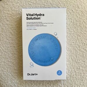 Dr. Jart+ Vital Hydra Solution Face Mask Sheets (5 Pack)